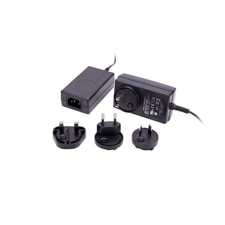 Sl Power / Condor AC to DC Power Supply, 100 to 240V AC, 24V DC, 40W, 1.7A, Wall TE40A2403N01